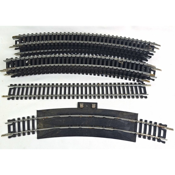 TYCO Other - TYCO HO Scale Steel Track Lot Curved & Straight w/Terminal Re-Railer mixed brand
